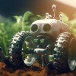 robot giardino sulla fertilità del suolo