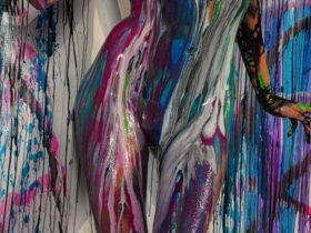 Body painting per arte vivente