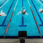 Robot piscina nelle competizioni sportive